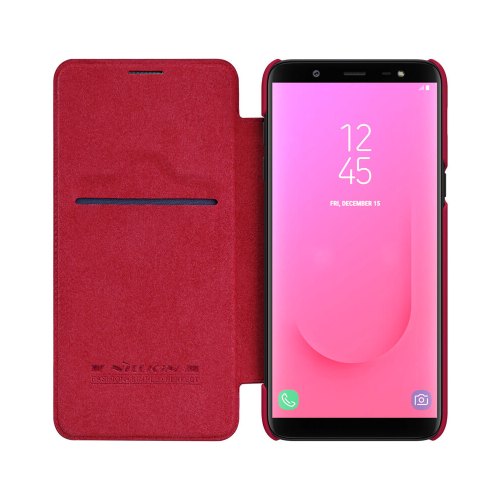 Чохол книжкa Nillkin Qin Series для Samsung J810 Galaxy J8 (2018) Red