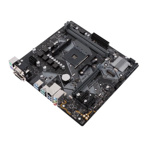 Материнcька плата ASUS PRIME B450M-K sAM4 B450 2xDDR4 DVI-VGA mATX