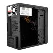 Корпус з БЖ, LogicPower 6103 400w-8см, mATX