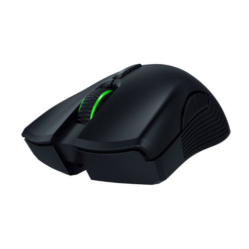 Мишка бездротова, RAZER Mamba Wireless (RZ01-02710100-R3M1), +дротовий режим, чорна, лазерна, 6400 dpi, USB, BOX