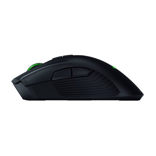 Мишка бездротова, RAZER Mamba Wireless (RZ01-02710100-R3M1), +дротовий режим, чорна, лазерна, 6400 dpi, USB, BOX