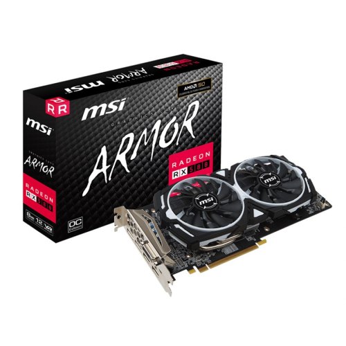 Відеокарта MSI Radeon RX 580 8192Mb ARMOR (RX 580 ARMOR 8G)