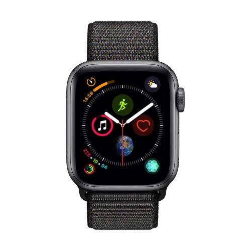 Смарт годинник Apple Watch Series 4 GPS, 40mm Space Grey Aluminium with Black Sport Loop