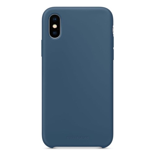 Накладка MakeFuture Silicone Case Apple iPhone XS Blue