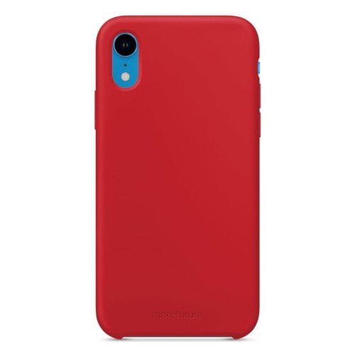 Накладка MakeFuture Silicone Case Apple iPhone XR Red
