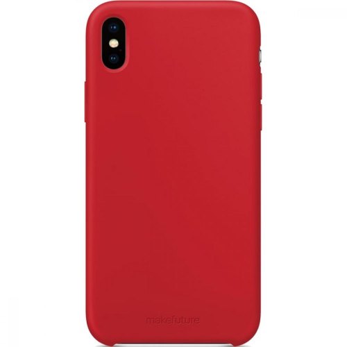 Накладка MakeFuture Silicone Case Apple iPhone XS Max Red