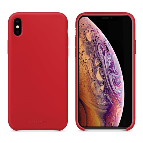 Накладка MakeFuture Silicone Case Apple iPhone XS Max Red