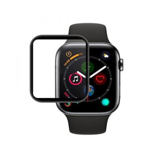 Захисне скло Premium for Apple Watch 4 3D Full Glue 44mm