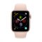 Смарт годинник Apple Watch Series 4 GPS, 44mm Gold Aluminium Case with Pink Sand Sport Band