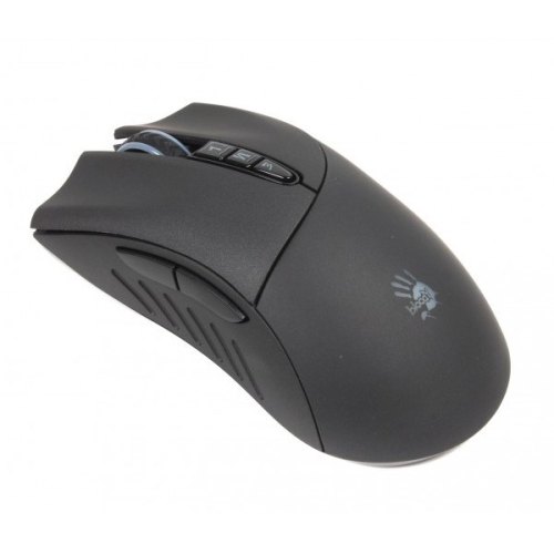 Мишка бездротова ігрова, A4Tech Bloody (R30A Bloody Black), Activated,4000 cpi, Metal Feet, Black