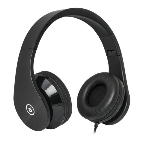 Гарнітура дротова, повнорозмірна, відкрита, Defender Accord HN-047 Black (63047), наголов'я, стерео, шнур 1.2м