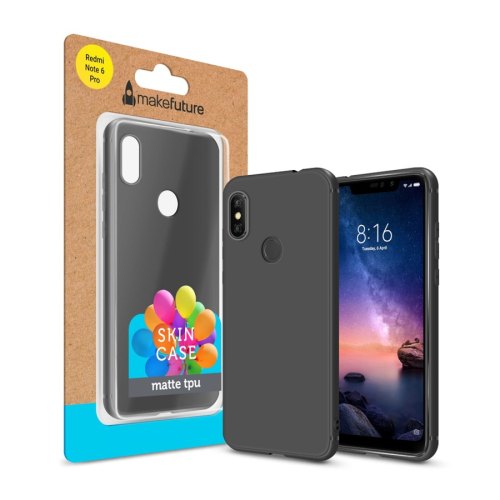 Накладка MakeFuture Skin Case Xiaomi Redmi Note 6 Pro Black