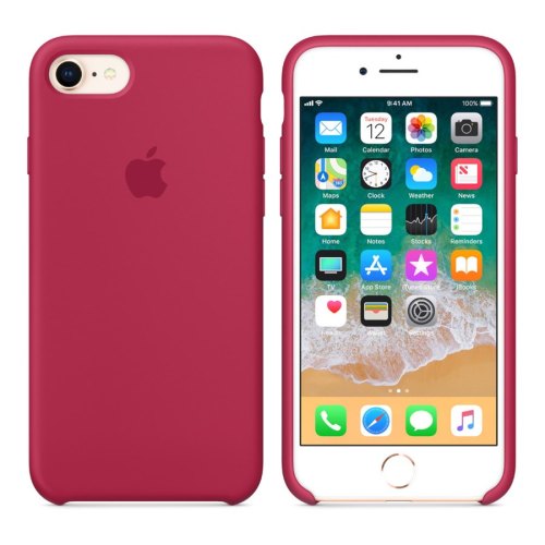 Чохол Apple Silicone Case для iPhone 6 / 6S, Raspberry Red
