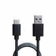 Кабель Grand-X USB-TypeC TPC-01 4A, 1m, Black