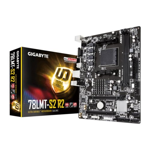 Материнська плата GIGABYTE GA-78LMT-S2 R2 sAM3+, 760G/SB710, 2xDDR3, VGA, mATX