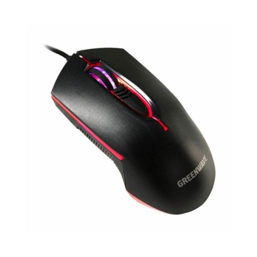 Мишка дротова, Greenwave GM-1641L USB Black/Red (R0015250)