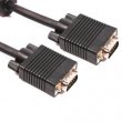 Кабель VGA - VGA, 500см, Viewcon Premium (VC-VGA-015-5m), з 2-ма феритами, пакет, 5м