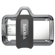 USB флеш 32GB SanDisk Ultra Dual OTG Black (SDDD3-032G-G46)