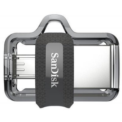 USB флеш 32GB SanDisk Ultra Dual OTG Black (SDDD3-032G-G46)