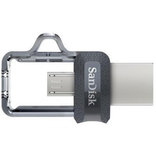 USB флеш 32GB SanDisk Ultra Dual OTG Black (SDDD3-032G-G46)