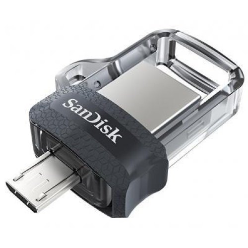 USB флеш 32GB SanDisk Ultra Dual OTG Black (SDDD3-032G-G46)
