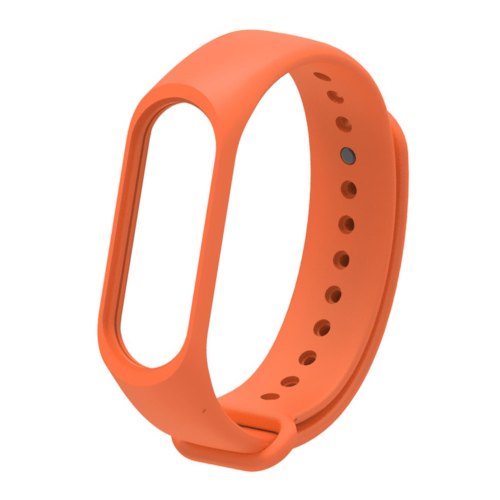 Браслет для Xiaomi Mi Band 4 / 3 (silicone) Orange