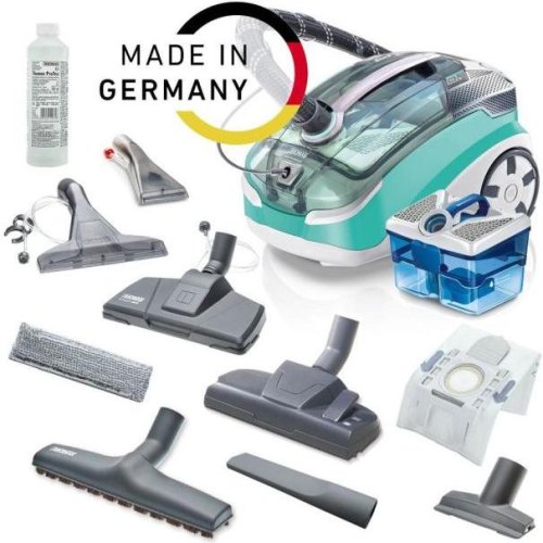 Пилосос Thomas миючий Multi Clean X10 Parquet, 1700Вт, конт пил -1.8л, вода -1.8л, HEPA 13, голубий