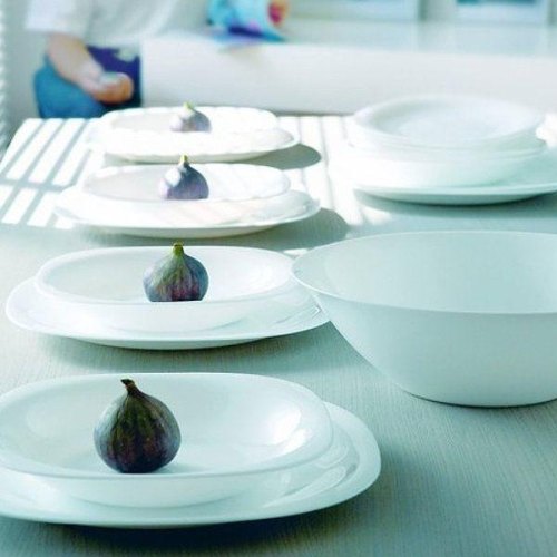 Luminarc Тарелка десертная CARINE white 190 мм (L4454)