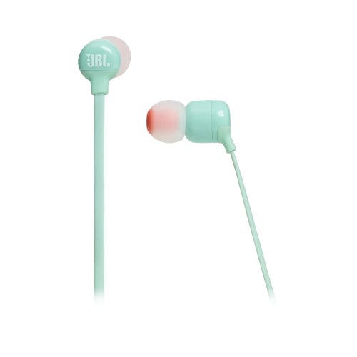 Навушники з мікрофоном (гарнітура), JBL T110B, Green (T110BTGRN)