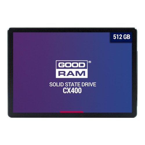 Накопичувач SSD 2.5 512GB Goodram CX400 SATAIII 3D TLC (SSDPR-CX400-512)