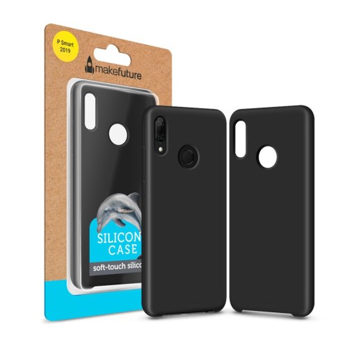 Накладка MakeFuture Silicone Case Huawei P Smart 2019 Black