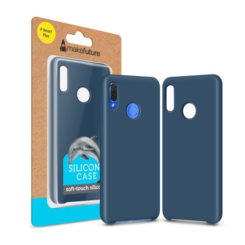 Накладка MakeFuture Silicone Case Huawei P Smart Plus Blue