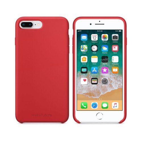 Накладка MakeFuture Silicone Case Apple iPhone 7 Plus/8 Plus Red