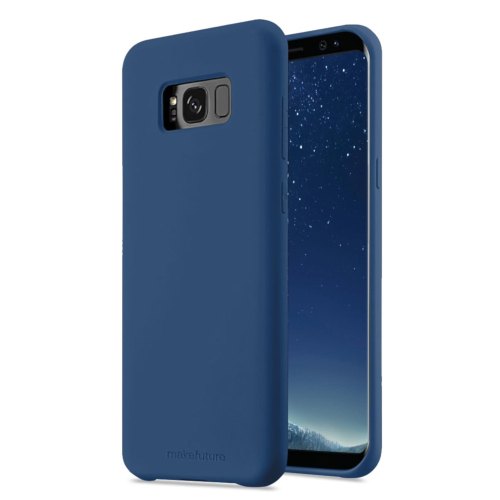 Накладка MakeFuture Silicone Case Samsung S8 Plus Blue