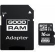 microSDHC карта 16GB GoodRam class10 UHS-1 з SD адаптером (M1AA-0160R12)