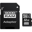 microSDHC карта 32GB GoodRam class10 UHS-1 з SD адаптером (M1AA-0320R12)