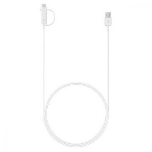 Кабель Samsung (EP-DG930DWEGRU) USB Combo Type-C & Micro USB, 1.5m White