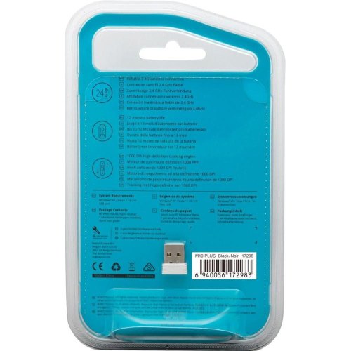 Мишка Rapoo M10 plus Black