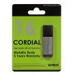 USB флеш 16Gb Verico Cordial (1UDOV-MFSRG3-NN) серебряна USB 2.0