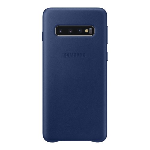 Чохол Samsung G973 (S10) EF-VG973LNEGRU Leather Cover, Navy