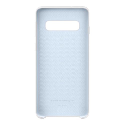 Чохол Samsung G973 (S10) EF-PG973TWEGRU Silicone Cover, White