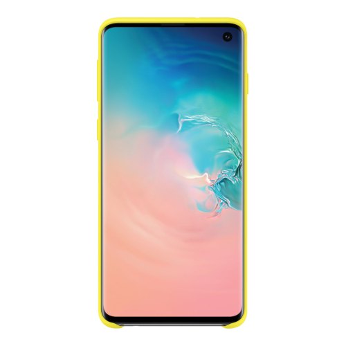 Чохол Samsung G973 (S10) EF-PG973TYEGRU Silicone Cover, Yellow