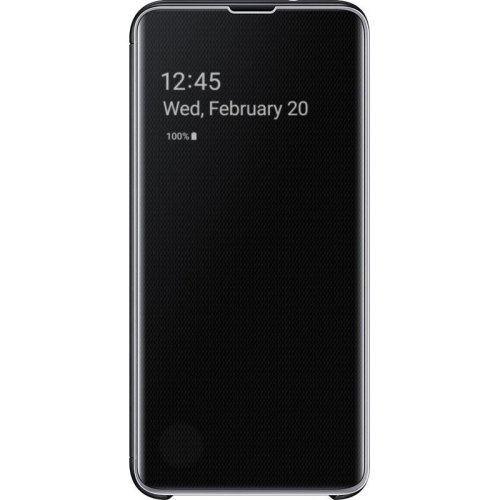 Чохол Samsung G970 (S10e) EF-ZG970CBEGRU Clear View Cover, Black