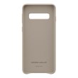 Чохол Samsung G973 (S10) EF-VG973LJEGRU Leather Cover, Gray