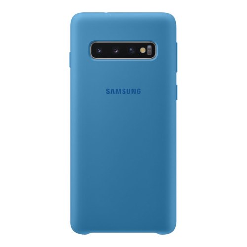 Чохол Samsung G973 (S10) EF-PG973TLEGRU Silicone Cover, Blue
