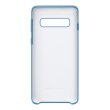 Чохол Samsung G973 (S10) EF-PG973TLEGRU Silicone Cover, Blue