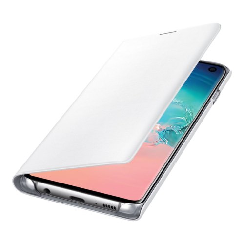 Чохол Samsung G973 (S10) EF-NG973PWEGRU LED View Cover, White