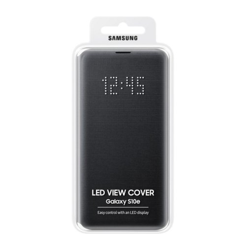 Чохол Samsung G970 (S10e) EF-NG970PBEGRU LED View Cover, Black