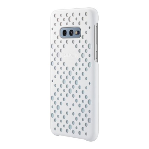 Чохол Samsung G970 (S10e) EF-XG970CWEGRU Pattern Cover, White & Yellow