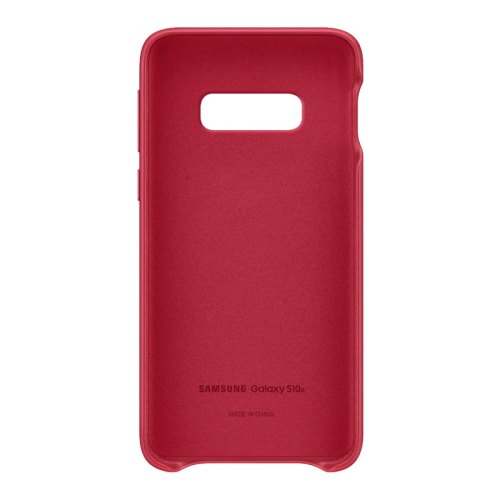 Чохол Samsung G970 (S10e) EF-VG970LREGRU Leather Cover, Red
